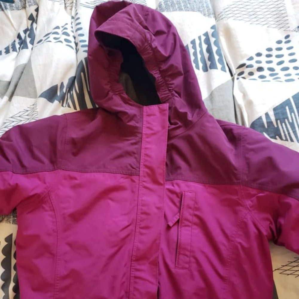 Lands End Squall Jacket. Kids Pink, Purple,Berry. Snow, Play. Winter Coat. XL 16